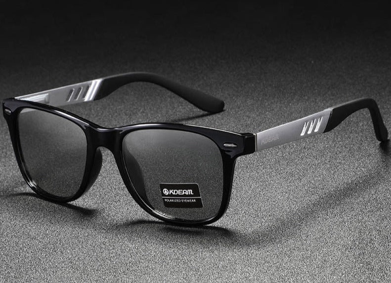 Men's Square 'Hype' Polarized Sunglasses