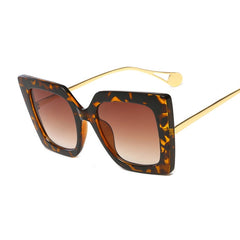 Women's Oversized 'Beyonce Freshness' Plastic Sunglasses