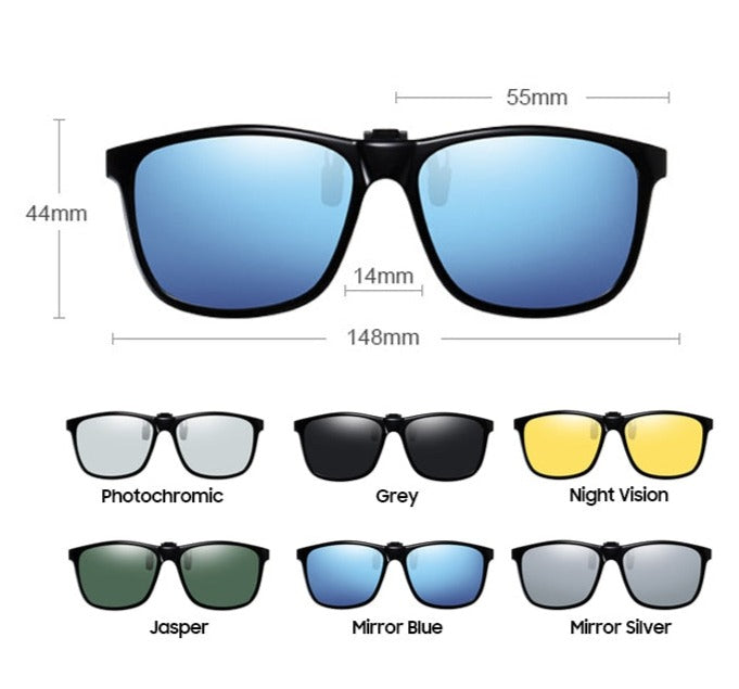 Men's Polarized Pilot 'Noa' Plastic Sunglasses