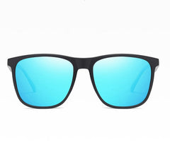 Men's Square 'Infrared' Plastic Sunglasses