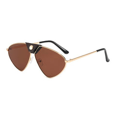 Women's Polarized 'Foxy Sights' Metal Sunglasses