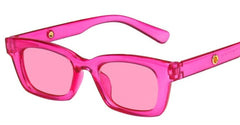 Women's Square  'ShaSha' Plastic Sunglasses