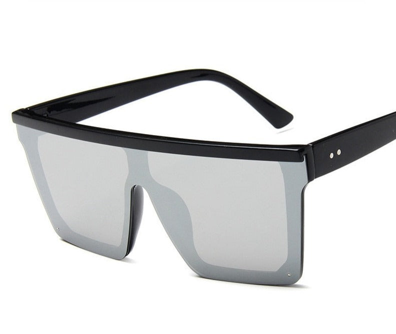 Men's  Oversized Square 'The Flashy' Plastic Sunglasses