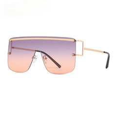 Women's Square 'Passion Fine' Metal Sunglasses