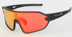 Men's Cycling Polarized 'Wrath' Plastic Sports Sunglasses