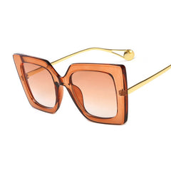 Women's Oversized 'Beyonce Freshness' Plastic Sunglasses