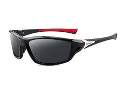 Men's Rectangular 'Downhill' Sunglasses