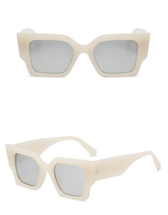 Women's Square 'Zandra' Plastic Sunglasses