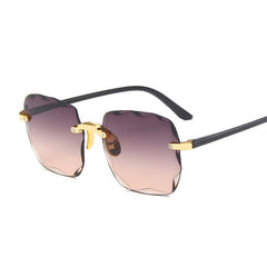 Women's Classic Vintage 'Infinity Beyond' Square Sunglasses