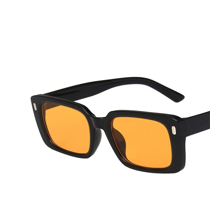 Women's Oversized Square Big 'IQ' Plastic Sunglasses