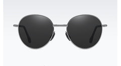 Unisex Folding Round 'The Stylish'  Metal Sunglasses