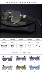 Unisex Square 'Classy Camo' Plastic Shades