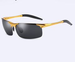 Men's Aluminum Oval 'Joe Jin' Driving Sunglasses