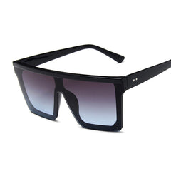 Women's Oversized Square 'Lush' Plastic Sunglasses