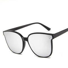 Women's Oversized Square 'Martha' Plastic Sunglasses