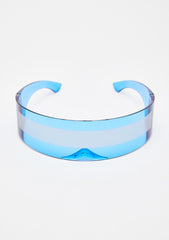 Women's Wrap Around 'Cyborg' Costume Sunglasses