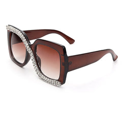 Women Luxury 'Shine It' Oversized Sunglasses