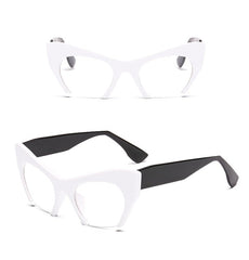 Women's Half Frame Cat Eye 'Appeals' Plastic Sunglasses