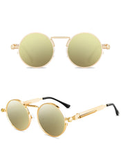 Unisex Round "Sky Walker" Metal Sunglasses