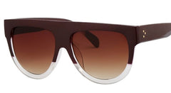 Women's Oversized Square 'Crud' Polycarobate Sunglasses