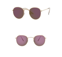 Women's Vintage 'Beauty Within' Oval Sunglasses