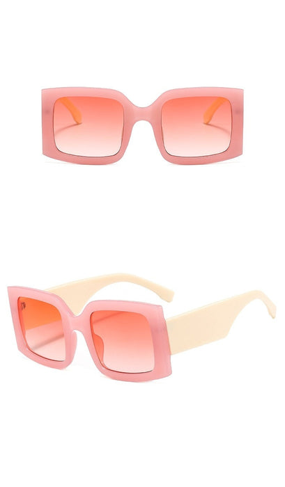 Women's Oversized 'Chameleon' Square Sunglasses