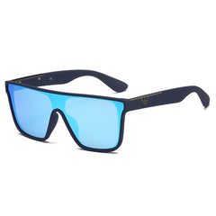 Men's Trendy Square 'Funky Me' Plastic Sunglasses