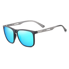 Men's Square 'Infrared' Plastic Sunglasses