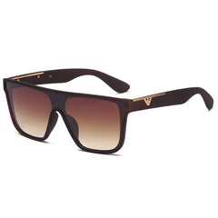 Men's Trendy Square 'Funky Me' Plastic Sunglasses