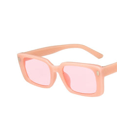 Women's Oversized Square Big 'IQ' Plastic Sunglasses