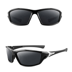 Men's Rectangle 'Roman Pearce' Plastic Sun Glasses