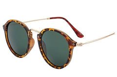 Men's Vintage Round 'Maleko ' Metal Sunglasses