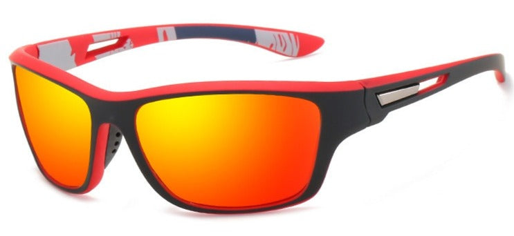 Men's Goggle Polarized 'Rave' Plastic Sports Sunglasses