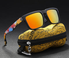 Men's Square 'Eye-catching' Polarized Sunglasses