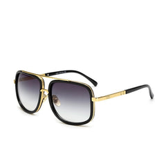 Men's Square 'Cool Lagoon' Metal Sunglasses