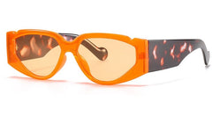 Women's Vintage Square 'Kateri' Plastic Sunglasses