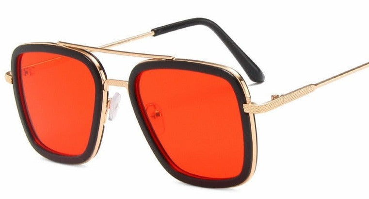 Kid's Boys Oversized 'Zuri Band ' Metal Sunglasses