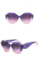 Women's New 'Space' Hexagon Sunglasses