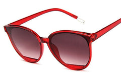 Women'sClassic Oval 'Gweneth' Plastic Sunglasses