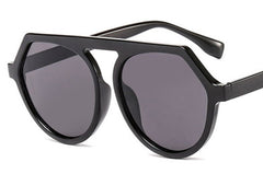 Women's Oversized Round 'Diafa ' Plastic Sunglasses