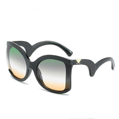 Women's Square 'Fantasy' Oversized Sunglasses