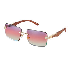 Women's Square Rimless 'Goddess' Sunglasses