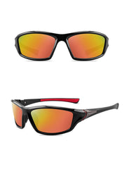 Men's Rectangular 'Downhill' Sunglasses