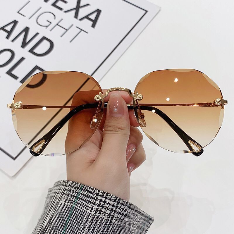 Women's Fashion 'Reyna' Hexagon Sunglasses