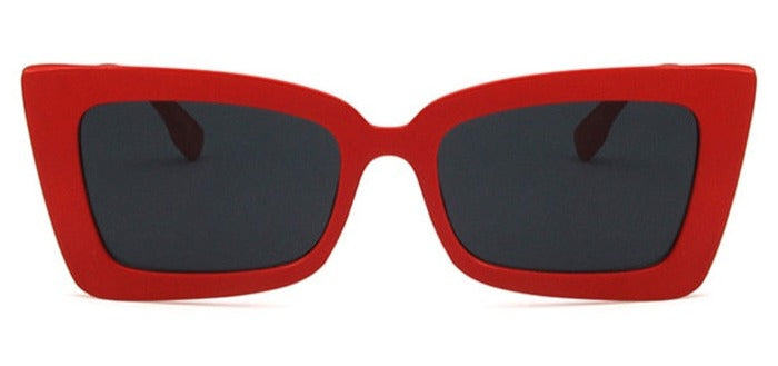 Women's Rectangle 'Abyss' Plastic Sunglasses