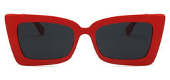 Women's Rectangle 'Abyss' Plastic Sunglasses