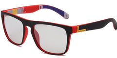 Men's Square Polarized 'Bonnie' Plastic Sunglasses