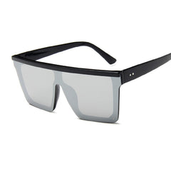 Women's Oversized Square 'Lush' Plastic Sunglasses