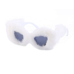 Women's Polarized  Cat Eye 'Mysterious Gal' Plastic Sunglasses