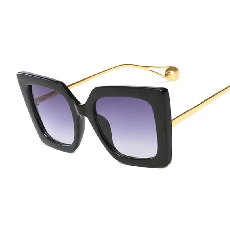 Women's Oversized 'Beyonce Freshness' Plastic Sunglasses